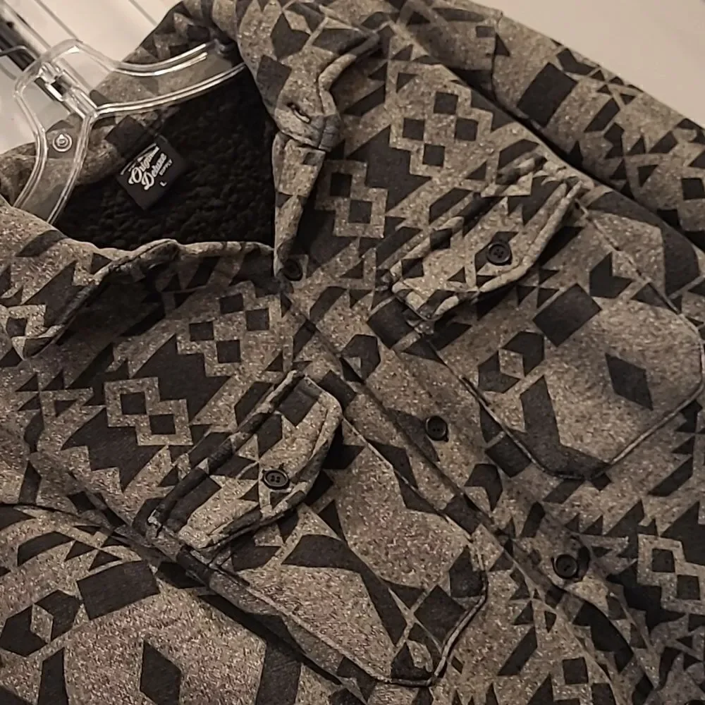 Original Deluxe Supply Black and Gray Cozy Jacket